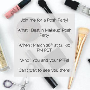 Co-Hosting Best in Makeup Posh Party!